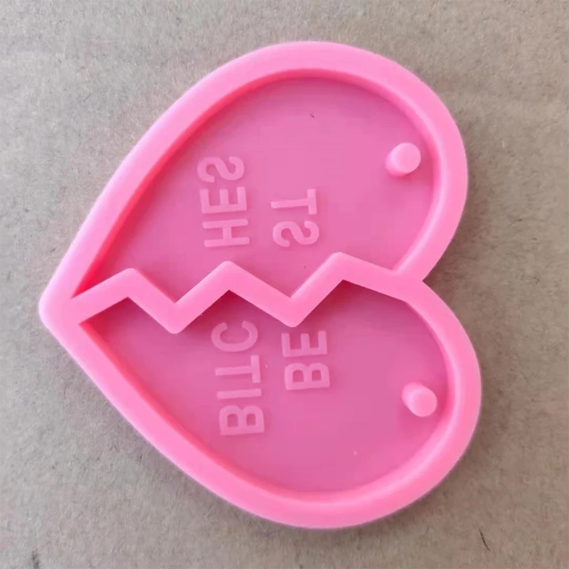 Key Chain Epoxy Resin Mold Handmade Love Heart Shape Keychain Silicone Mould LX9E
Key Chain Epoxy Resin Mold Handmade Love Heart Shape Keychain Silicone Mould LX9E