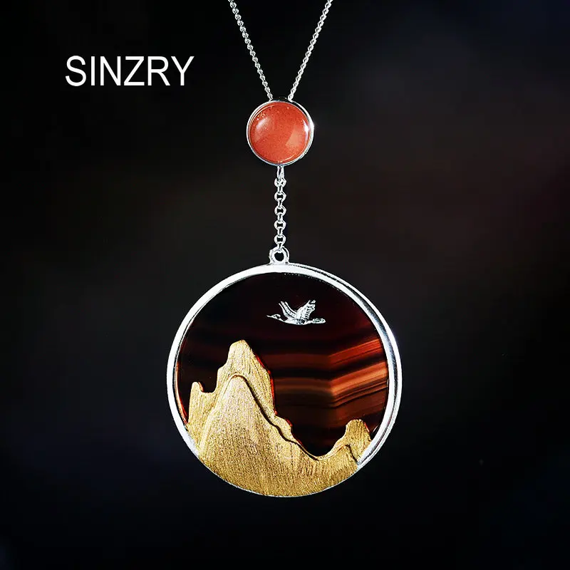 Sinzry, новинка, серебро 925 пробы, домашняя птица, дизайн, натуральный драгоценный камень, креативные винтажные ожерелья с подвесками, креативн...
Sinzry, новинка, серебро 925 пробы, домашняя птица, дизайн, натуральный драгоценный камень, креативные винтажные ожерелья с подвесками, креативн...