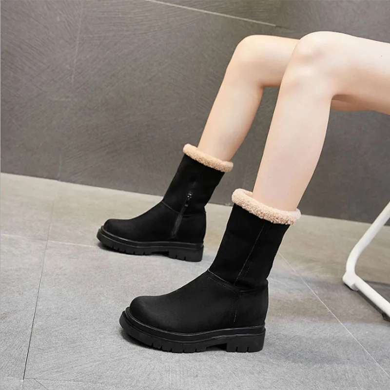 Women Boots Winter Mid-Calf Boots For Women Winter Shoes Female Snow Boots Botas Mujer Warm Plush Shoes Woman Plus Size
Women Boots Winter Mid-Calf Boots For Women Winter Shoes Female Snow Boots Botas Mujer Warm Plush Shoes Woman Plus Size