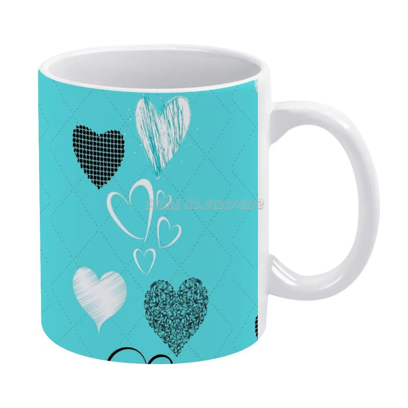 Кофейные кружки для влюбленных сердца и белых сердца, классические и очаровательные кружки с голубыми сердцами, керамическая кружка, чайна...
Кофейные кружки для влюбленных сердца и белых сердца, классические и очаровательные кружки с голубыми сердцами, керамическая кружка, чайна...