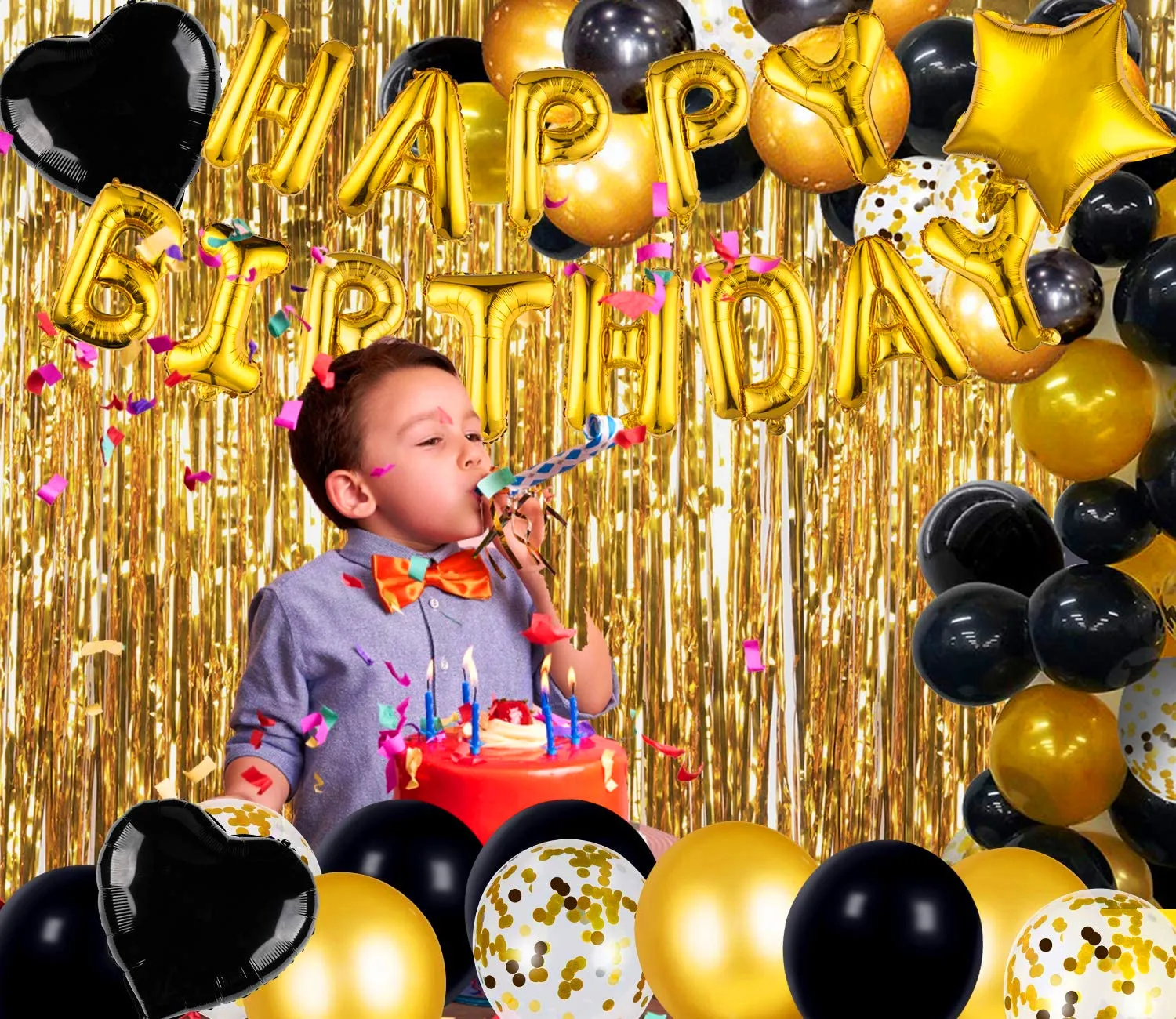 Birthday Party Decoration Set,birthday Balloon Banner, Confetti Balloons, Birthday Party Supplies Aluminum Foil Tassel Curtain
Birthday Party Decoration Set,birthday Balloon Banner, Confetti Balloons, Birthday Party Supplies Aluminum Foil Tassel Curtain