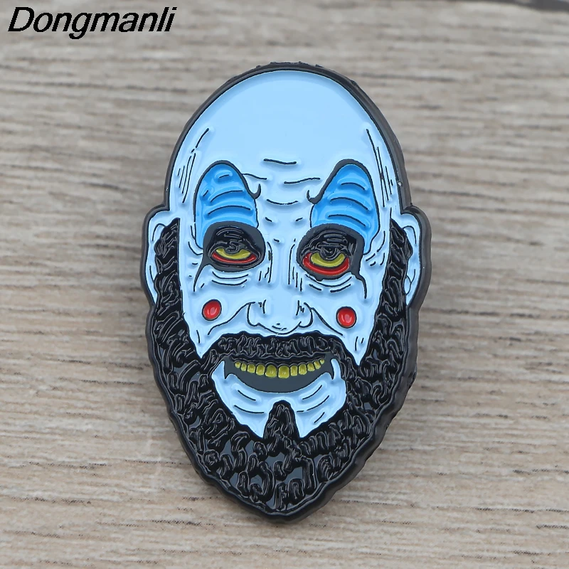 K1007 House of 1000 Corpses Clown Horror Pins Enamel Pins Metal Collar Pins Brooches Brooch Jewelry Lapel Pin Badges
K1007 House of 1000 Corpses Clown Horror Pins Enamel Pins Metal Collar Pins Brooches Brooch Jewelry Lapel Pin Badges