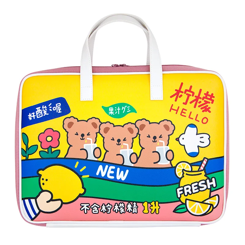 New Korea Bear Laptop Sleeve for Macbook 11 12 13.3 inch Cartoon Laptop Bag Case for Ipad Mac Pro 13 Notebook Bags
New Korea Bear Laptop Sleeve for Macbook 11 12 13.3 inch Cartoon Laptop Bag Case for Ipad Mac Pro 13 Notebook Bags