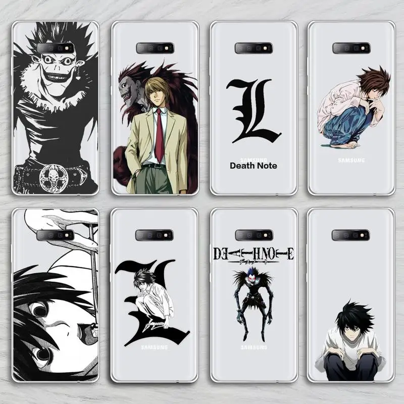 Death Note Anime Phone Case Transparent For Samsung Galaxy A S 7 8 11 21 50 30 81 51 90 5G 20 E Ultra M60S
Death Note Anime Phone Case Transparent For Samsung Galaxy A S 7 8 11 21 50 30 81 51 90 5G 20 E Ultra M60S