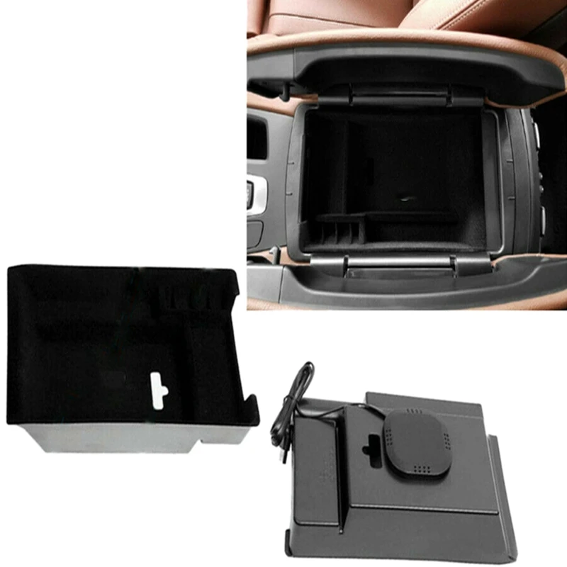 Car Smart Phone Wireless Fast Charging Armrest Box For-BMW X5 X6 F15 F16 2014-2018
Car Smart Phone Wireless Fast Charging Armrest Box For-BMW X5 X6 F15 F16 2014-2018