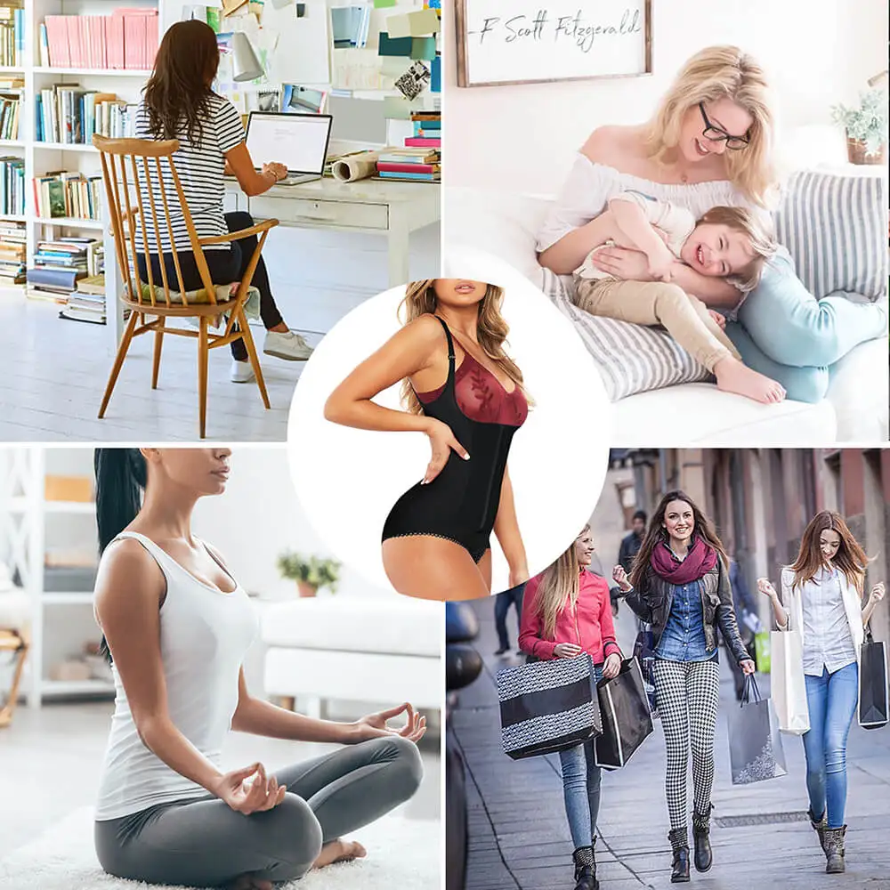 Factory Custom Women Shapewear Bodysuit Slimming Waist Cincher Body Shaper Open Bust Design body shapers women
Factory Custom Women Shapewear Bodysuit Slimming Waist Cincher Body Shaper Open Bust Design body shapers women