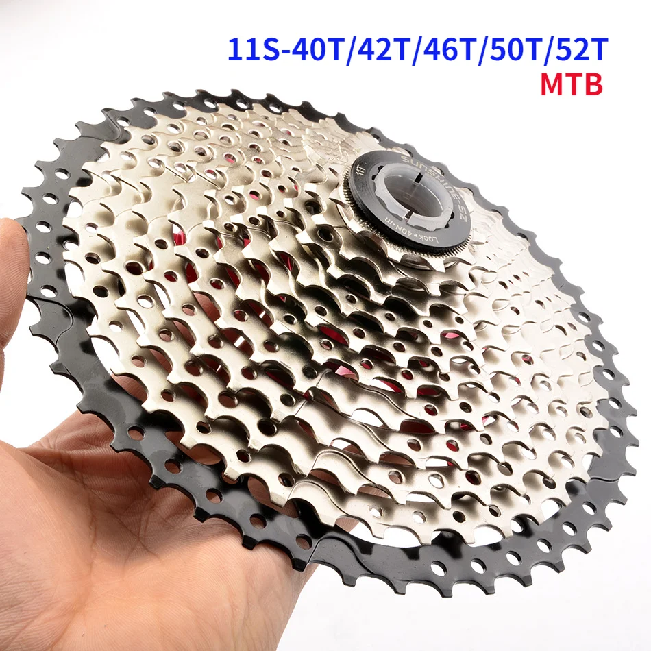 Mountain Bike Freewheel 11 Speed 11-40/42/46/50/52T velocidade Bicycle Flywheel MTB For Shimano and Most MTK Bike
Mountain Bike Freewheel 11 Speed 11-40/42/46/50/52T velocidade Bicycle Flywheel MTB For Shimano and Most MTK Bike