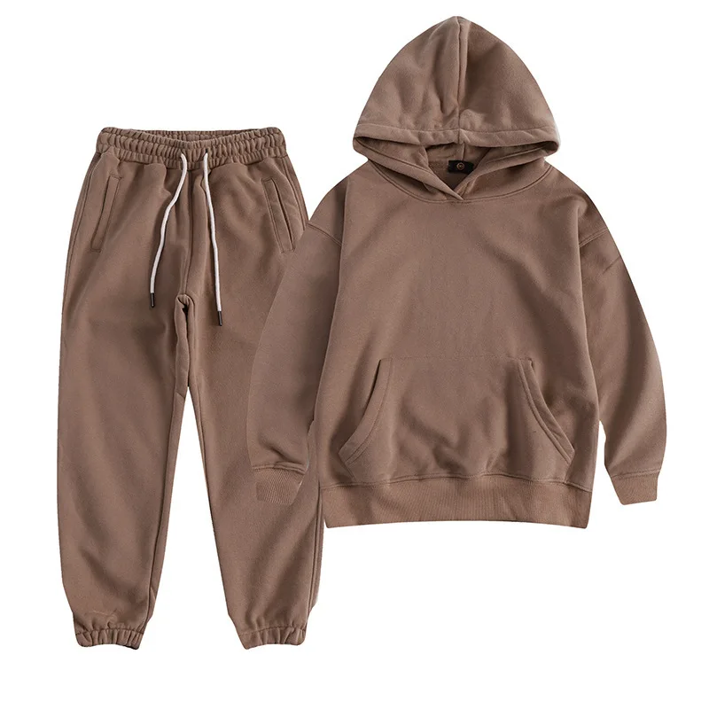 Boys Hoodie Set Terry Cotton Girls Sport Suit 2021 Spring New Sweatshirt Sweatpants Two Pieces Kids Tracksuit Child Clothing Set
Boys Hoodie Set Terry Cotton Girls Sport Suit 2021 Spring New Sweatshirt Sweatpants Two Pieces Kids Tracksuit Child Clothing Set