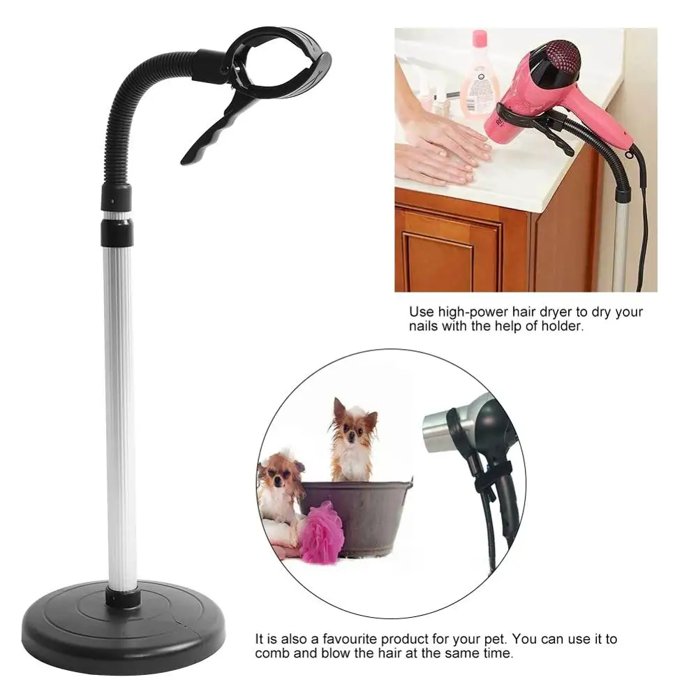 Styling Accessories Adjustable Hair Dryer Holder Stainless Steel Hand Free Removable Sucking Cup Stand Holder For Hotel Bathroom 
Styling Accessories Adjustable Hair Dryer Holder Stainless Steel Hand Free Removable Sucking Cup Stand Holder For Hotel Bathroom
