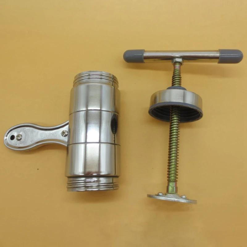AU -Manual Stainless Steel Pasta Maker Pasta Press Crank Cutter Fruit Juicer Cookware Making Spaghetti Kitchen Tool
AU -Manual Stainless Steel Pasta Maker Pasta Press Crank Cutter Fruit Juicer Cookware Making Spaghetti Kitchen Tool