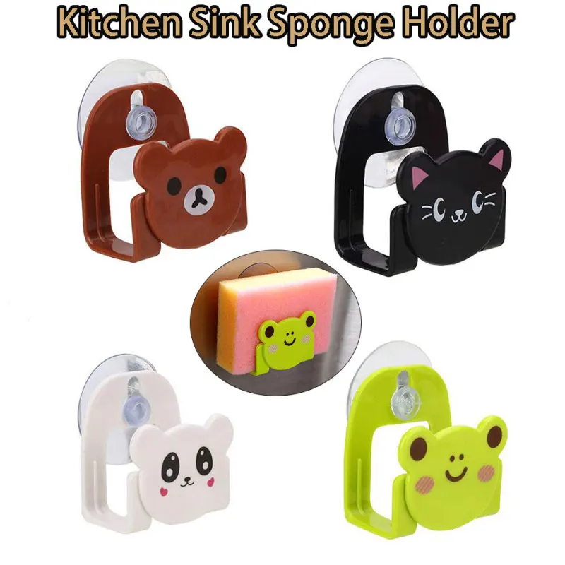 Sink Sponge Holder Sponge Soap Scouring Pad Cleanball Cartoon Kitchen Sponge Rag Storage Rack Household Items
Sink Sponge Holder Sponge Soap Scouring Pad Cleanball Cartoon Kitchen Sponge Rag Storage Rack Household Items
