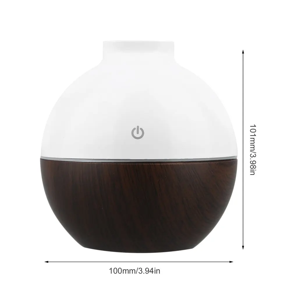130ML Car Air Humidifier Wood Essential Oil Diffuser Aroma Lamp Aromatherapy LED Light Electric Aroma Diffuser Mist Maker
130ML Car Air Humidifier Wood Essential Oil Diffuser Aroma Lamp Aromatherapy LED Light Electric Aroma Diffuser Mist Maker
