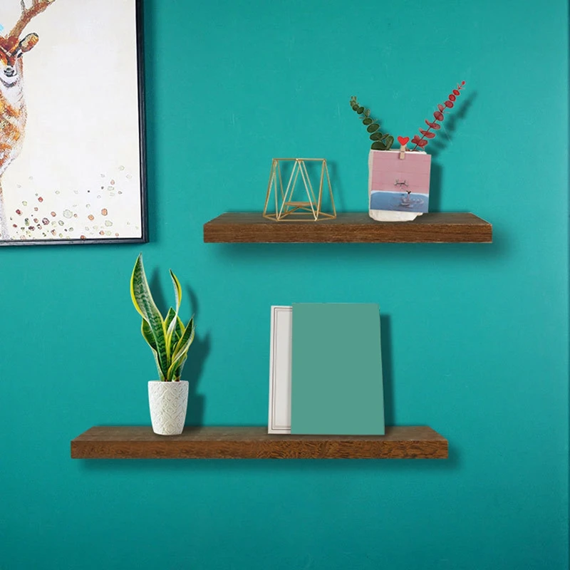 3 Pcs/Set Wood Floating Shelves Wall Hanging Shelf With Invisible Brackets Wall Shelf For Storage And Display
3 Pcs/Set Wood Floating Shelves Wall Hanging Shelf With Invisible Brackets Wall Shelf For Storage And Display