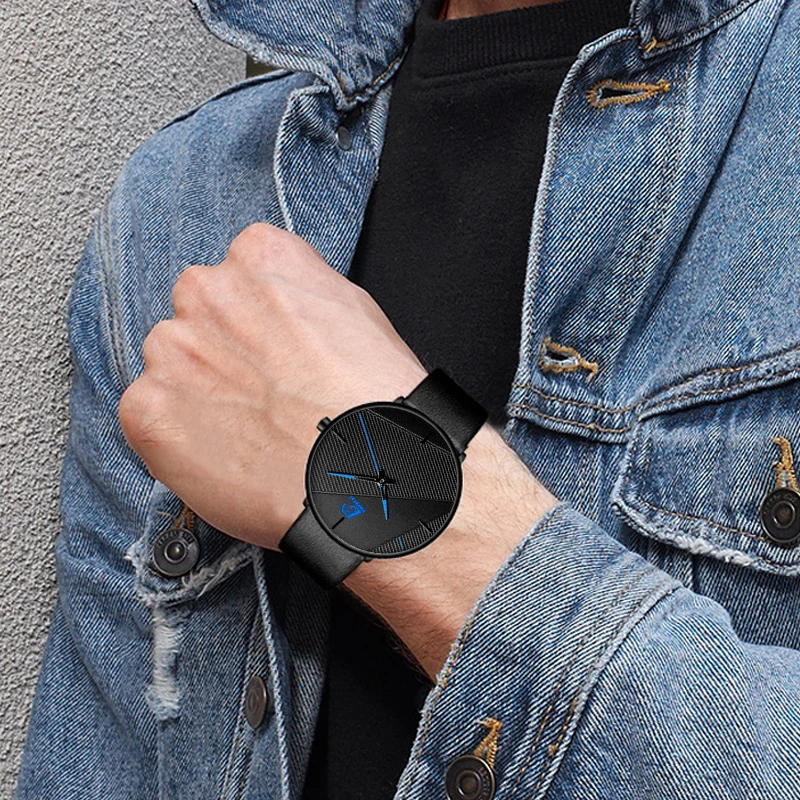DIJANES Minimalismus Uhren manner Mode Ultra Dunne Schwarz Leder Quarz Armbanduhr Manner Business Casual Uhr relogio masculino
DIJANES Minimalismus Uhren manner Mode Ultra Dunne Schwarz Leder Quarz Armbanduhr Manner Business Casual Uhr relogio masculino