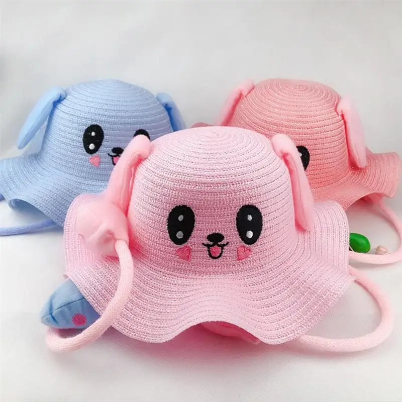 Kids Summer Beach Hat Cap Sunscreen Sun Hat Breathable Fishing Hat Rabbit Headgear for Boys Girls (Watermelon Red)
Kids Summer Beach Hat Cap Sunscreen Sun Hat Breathable Fishing Hat Rabbit Headgear for Boys Girls (Watermelon Red)