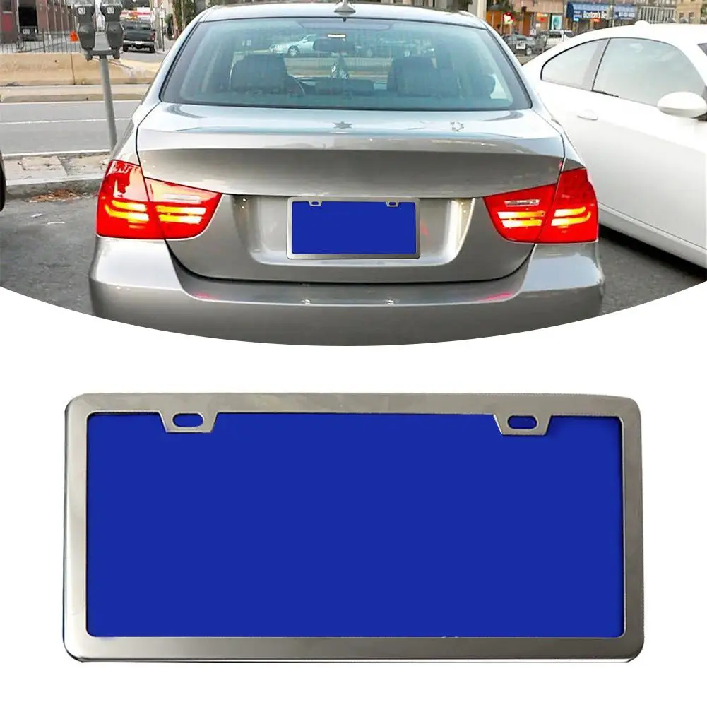 License Plate Frame Aluminum Alloy License Plate Covers Set Perfect for US Autos Front and Rear License Plates Car Accessories
License Plate Frame Aluminum Alloy License Plate Covers Set Perfect for US Autos Front and Rear License Plates Car Accessories