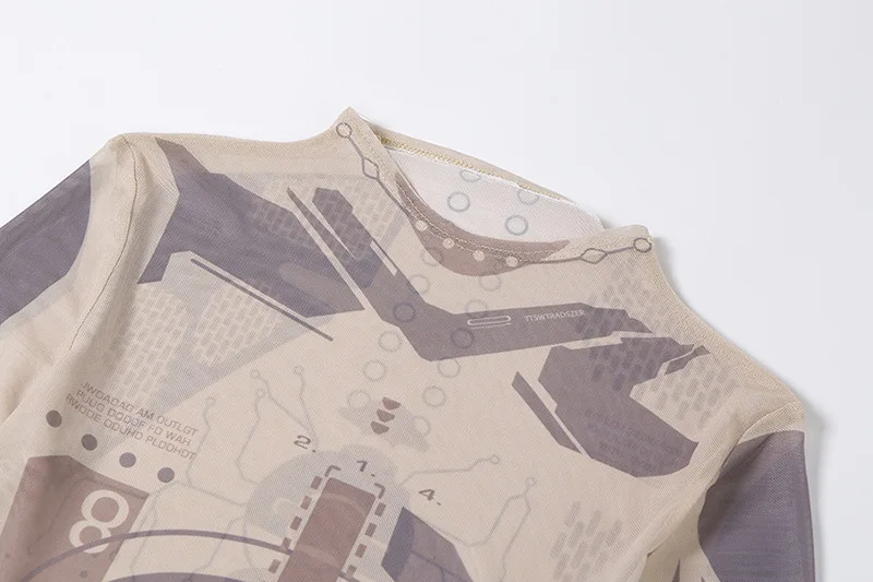 Letter Print Mesh Sets Bodysuit And Leggings Women See Through Long Sleeve Sexy Hot Two Piece Outfits Clubwear 
Letter Print Mesh Sets Bodysuit And Leggings Women See Through Long Sleeve Sexy Hot Two Piece Outfits Clubwear