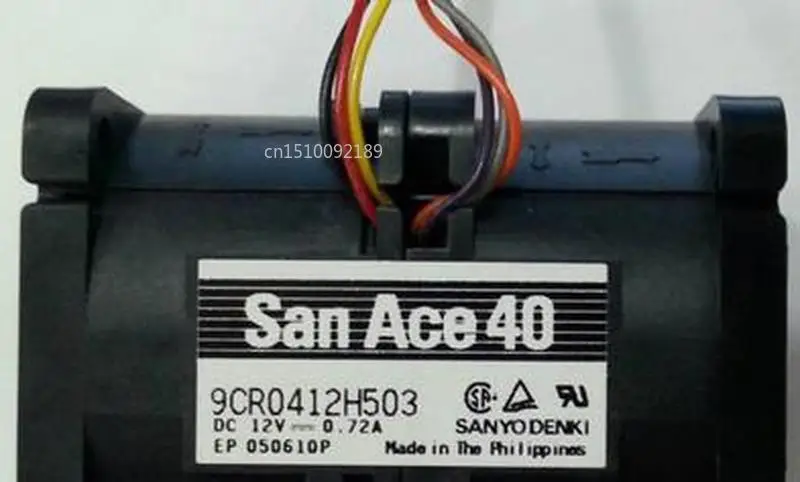 Original For Sanyo 4056 12V 0.72A 9CR0412H503 9CR0412H504 6Wire powerful Cooling Fan
Original For Sanyo 4056 12V 0.72A 9CR0412H503 9CR0412H504 6Wire powerful Cooling Fan