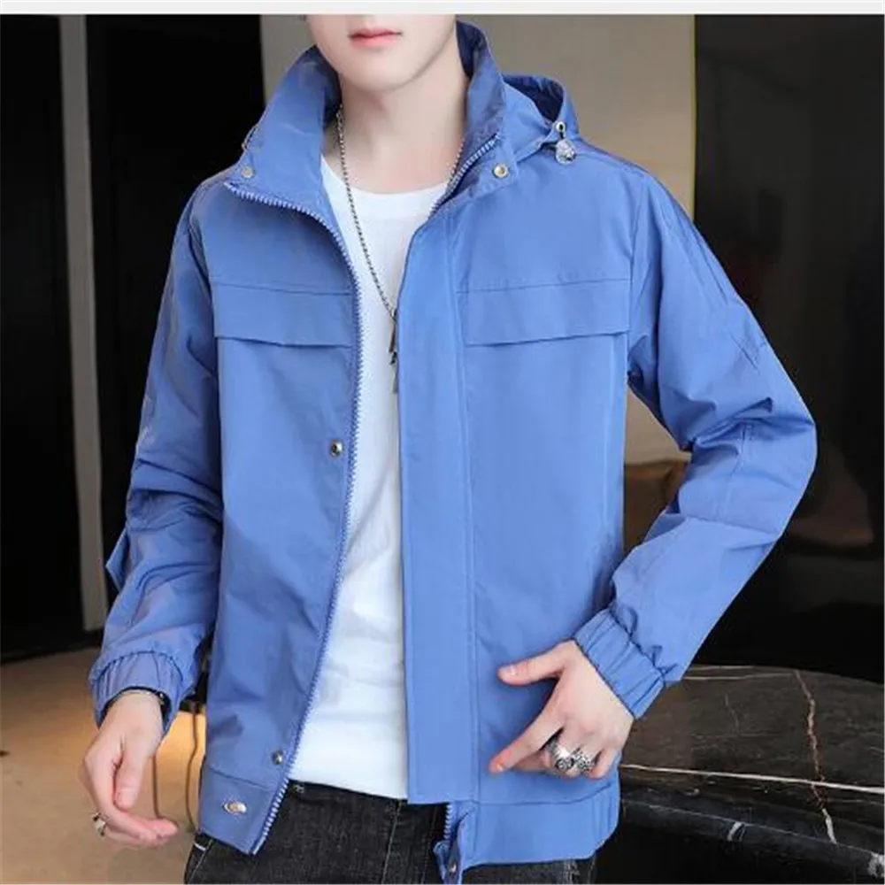 Autumn Winter Clothing New Fashion Men's Casual Hooded Jacket Tooling Trendy Top Coat
Autumn Winter Clothing New Fashion Men's Casual Hooded Jacket Tooling Trendy Top Coat