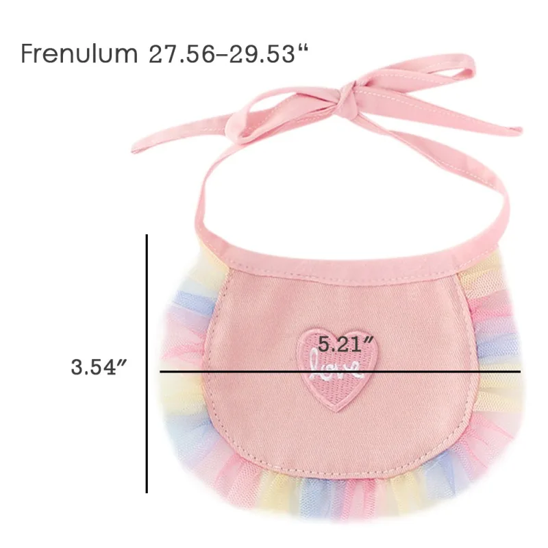 Cute Pet Dog Love Colorful Bib Saliva Towel Small And Medium-sized Dog Scarf Pet Supplies
Cute Pet Dog Love Colorful Bib Saliva Towel Small And Medium-sized Dog Scarf Pet Supplies