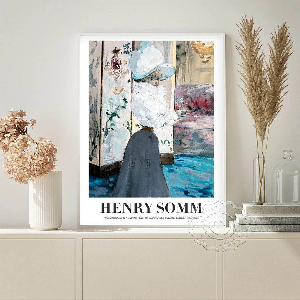 Henry Somm Retro Art Prints Girl Canvas Painting Exhibition Museum Vintage Poster Wall Art Decor Prints Picture Home Decoration
Henry Somm Retro Art Prints Girl Canvas Painting Exhibition Museum Vintage Poster Wall Art Decor Prints Picture Home Decoration