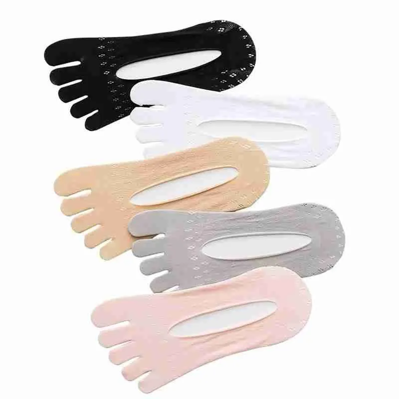Summer Thin Toe Sock Slippers Women Lady Invisible Mouth Invisible Five Shallow Finger Socks Socks Five-finger Anti-skid 1p G2E7
Summer Thin Toe Sock Slippers Women Lady Invisible Mouth Invisible Five Shallow Finger Socks Socks Five-finger Anti-skid 1p G2E7