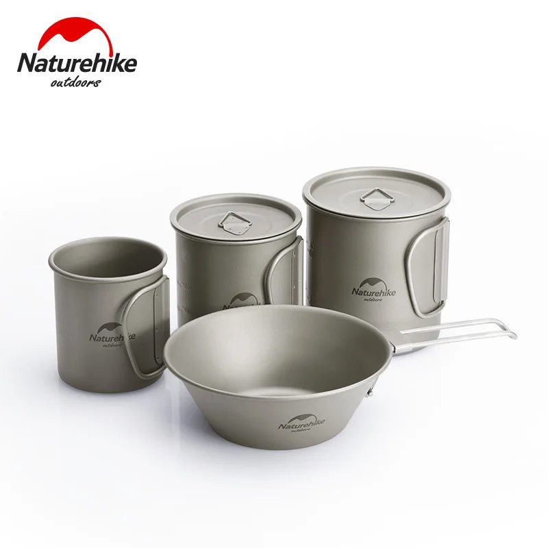 Naturehike Titanium Cup Titanium Bowl Pure Titanium Folding Bottle Portable Outdoor Picnic Tableware
Naturehike Titanium Cup Titanium Bowl Pure Titanium Folding Bottle Portable Outdoor Picnic Tableware