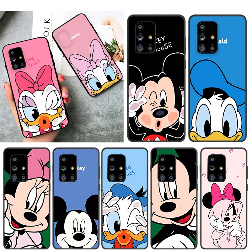 Silicone Cover Mickey Minnie Couple For Samsung Galaxy A52S A72 A71 A52 A51 A12 A32 A21S A73 A13 A53 4G 5G Black Phone Case
Silicone Cover Mickey Minnie Couple For Samsung Galaxy A52S A72 A71 A52 A51 A12 A32 A21S A73 A13 A53 4G 5G Black Phone Case