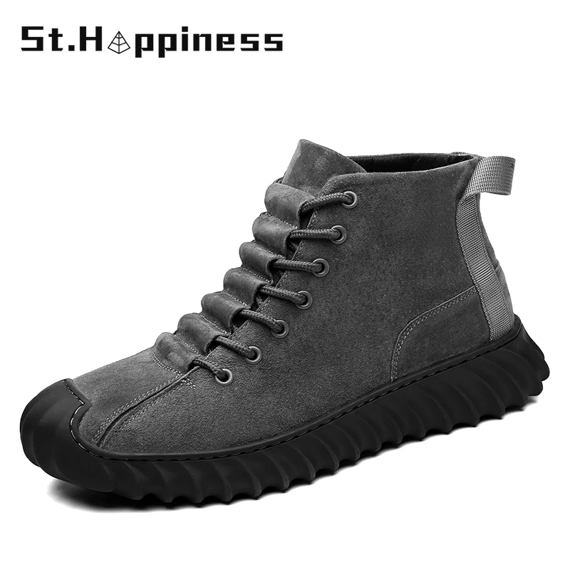 2021 New Men's Ankle Boots Luxury Brand Designer Classic High Top Shoes Boots Fashion Casual Soft Comfortable Motorcycle Boots
2021 New Men's Ankle Boots Luxury Brand Designer Classic High Top Shoes Boots Fashion Casual Soft Comfortable Motorcycle Boots