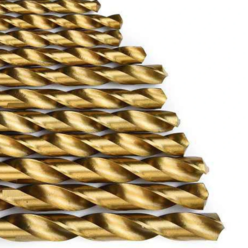 Straight Shank Twist Drill Titanium-plated Suitable for Punching of Various Materials/ Wood/ Soft Gold Hard Alloy Drop Shipping
Straight Shank Twist Drill Titanium-plated Suitable for Punching of Various Materials/ Wood/ Soft Gold Hard Alloy Drop Shipping