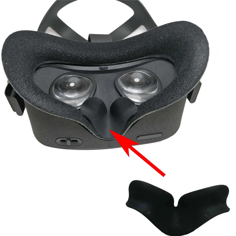 Silicone Nose Pad Replacement Facial Interface Bracket Pad for Oculus Quest VR Glasses Parts
Silicone Nose Pad Replacement Facial Interface Bracket Pad for Oculus Quest VR Glasses Parts