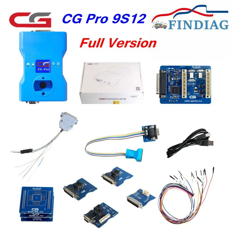 Full Set For BMW CG Pro 9S12 High-End Scanner 3 in 1 CG100 CGDI MB and CGDI for BMW With All Adapters No Need Emulator For Benz
Full Set For BMW CG Pro 9S12 High-End Scanner 3 in 1 CG100 CGDI MB and CGDI for BMW With All Adapters No Need Emulator For Benz