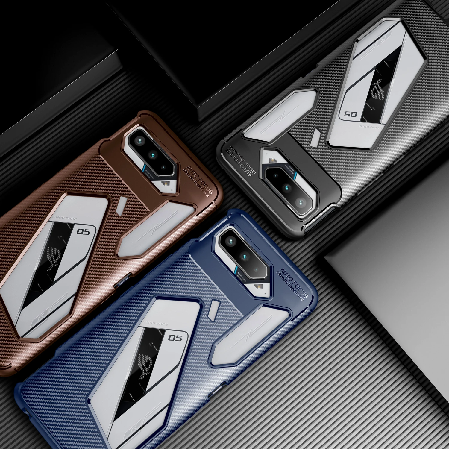For ASUS ROG Phone 5 Case Soft Silicone Cover Carbon Fiber TPU Shockproof Case For ASUS ROG 5 Fundas
For ASUS ROG Phone 5 Case Soft Silicone Cover Carbon Fiber TPU Shockproof Case For ASUS ROG 5 Fundas
