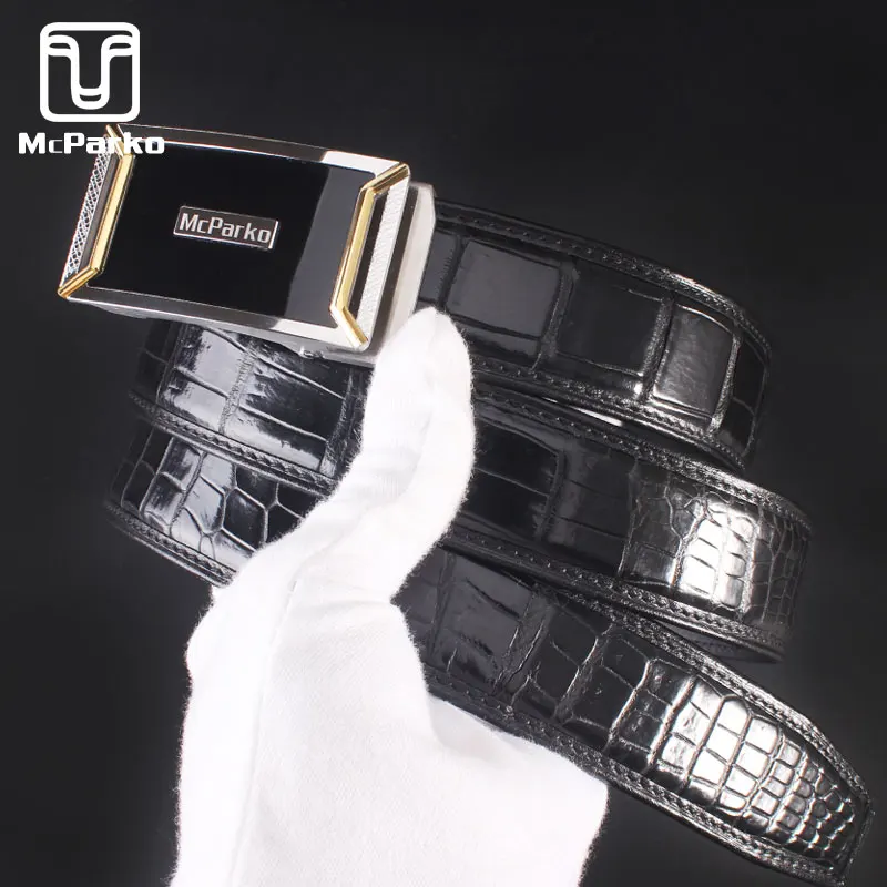 McParko Crocodile Belt Men Leather 2021 Brand New Genuine Leather Belt For Men Luxury Crocodile Mens Belt Strap Automatic Buckle
McParko Crocodile Belt Men Leather 2021 Brand New Genuine Leather Belt For Men Luxury Crocodile Mens Belt Strap Automatic Buckle