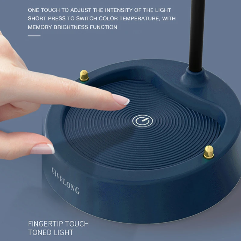 Lampe Led Desk Lamp Touch Three-Modes Stepless Dimming Bracket Table Lamps Usb Study Reading Lanter Night Light For Bedroom
Lampe Led Desk Lamp Touch Three-Modes Stepless Dimming Bracket Table Lamps Usb Study Reading Lanter Night Light For Bedroom