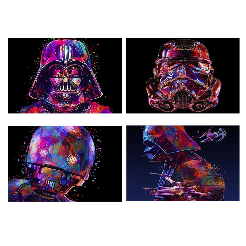 Abstract Anime Cartoon Canvas Painting Star Wars Movie Retro Art Posters and Prints Wall Print Canvas Kids Room Home Decor Gifts
Abstract Anime Cartoon Canvas Painting Star Wars Movie Retro Art Posters and Prints Wall Print Canvas Kids Room Home Decor Gifts