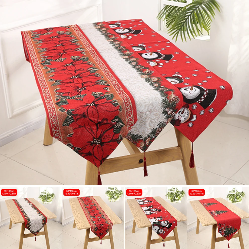 Christmas Table Runner Fashion Fabric Christmas Table Desktop Decorative Tablecloth Christmas Ornament(180*33cm/71*13inch)
Christmas Table Runner Fashion Fabric Christmas Table Desktop Decorative Tablecloth Christmas Ornament(180*33cm/71*13inch)