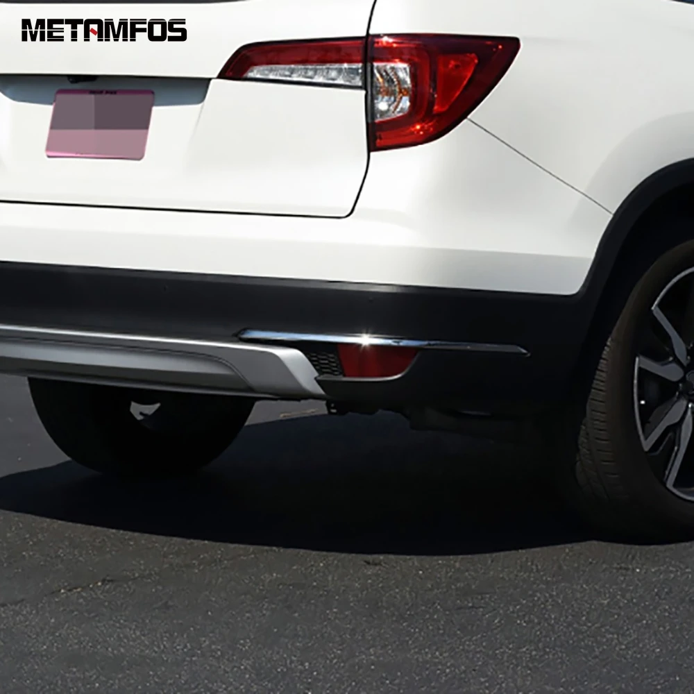 For Honda Pilot SUV 2019 2020 2021 Chrome Rear Corner Bumper Molding Trim Tail Bar Protection Strip Accessories Car Styling
For Honda Pilot SUV 2019 2020 2021 Chrome Rear Corner Bumper Molding Trim Tail Bar Protection Strip Accessories Car Styling