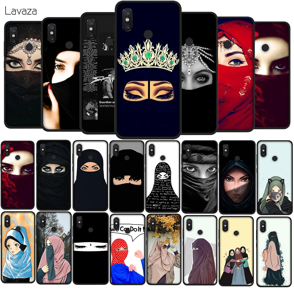 Мусульманские исламские глаза для девушек в хиджабе Мягкий ТПУ чехол Xiaomi Redmi 6 Pro 6A