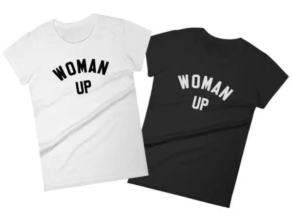 Woman Up Shirt - Girl Power Shirt - Feminist Shirt - Woman Up T Shirt - Workout Shirt-F806