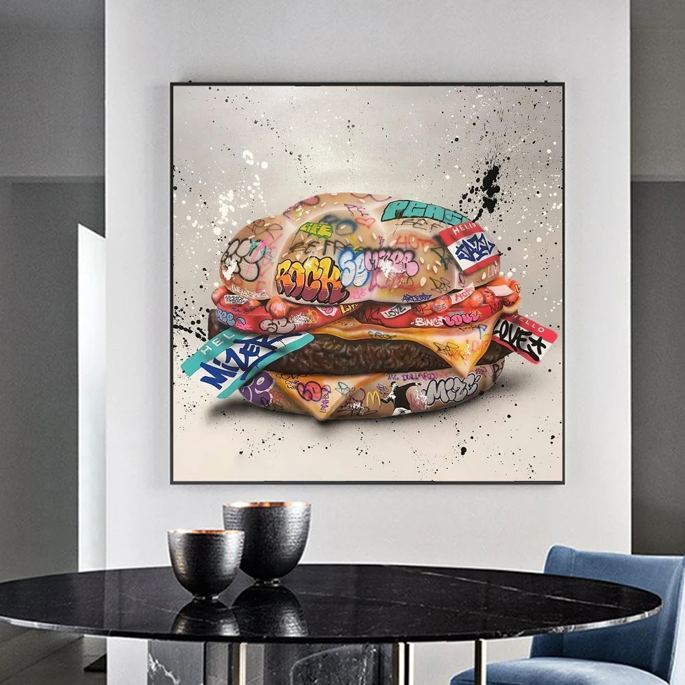 Coke Hamburger Rubik'S Cube Color Drawing Posters and Prints HD Wall Art Pictures Gamepad Shoes Lion Canvas Painting Home Decor
Coke Hamburger Rubik'S Cube Color Drawing Posters and Prints HD Wall Art Pictures Gamepad Shoes Lion Canvas Painting Home Decor