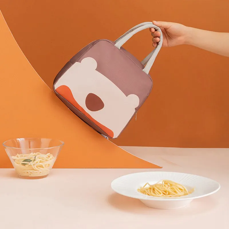 Aluminum foil thick thermal insulation rice bag handbag fashion cute with meal bag portable lunch box bag
Aluminum foil thick thermal insulation rice bag handbag fashion cute with meal bag portable lunch box bag