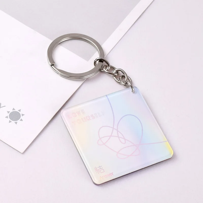 KPOP Keychains Bangtan Boys New Album Keychain Bts Key Chain K-POP Men Gift Pendant Keyring Accessories Lanyard for Keys
KPOP Keychains Bangtan Boys New Album Keychain Bts Key Chain K-POP Men Gift Pendant Keyring Accessories Lanyard for Keys