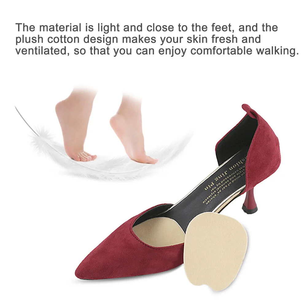 1Pair Foot Care Insoles for Shoes Inserts Forefoot Pad for High Heel Ultra Thin Velvet Cotton Anti Skid Shoe Insole Cushion
1Pair Foot Care Insoles for Shoes Inserts Forefoot Pad for High Heel Ultra Thin Velvet Cotton Anti Skid Shoe Insole Cushion