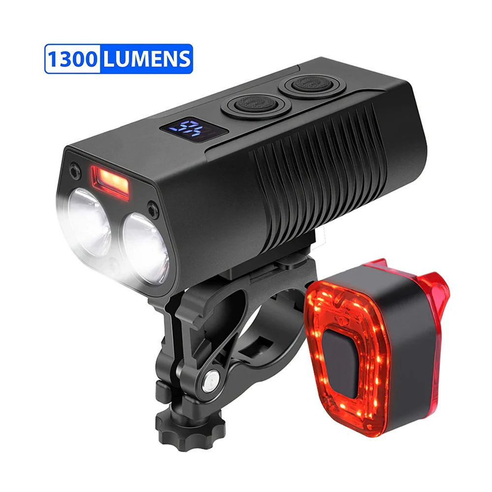 Bike Light High Quality Aluminum Alloy Impact Resistance Heat Dissipation USB Rechargeable Waterproof Super Bright Flashlight
Bike Light High Quality Aluminum Alloy Impact Resistance Heat Dissipation USB Rechargeable Waterproof Super Bright Flashlight