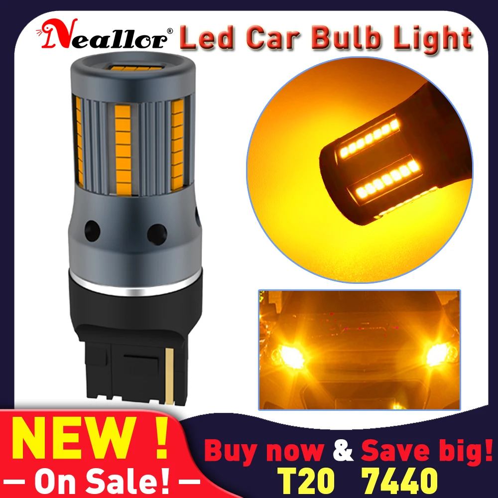 1Pcs WY21W LED Canbus No Error No Hyper Flash Turn Signal Lights Bulb 2016SMD T20 7440 W21W 7506 7507 1156 PY21W BAU15S Lamp 12V
1Pcs WY21W LED Canbus No Error No Hyper Flash Turn Signal Lights Bulb 2016SMD T20 7440 W21W 7506 7507 1156 PY21W BAU15S Lamp 12V