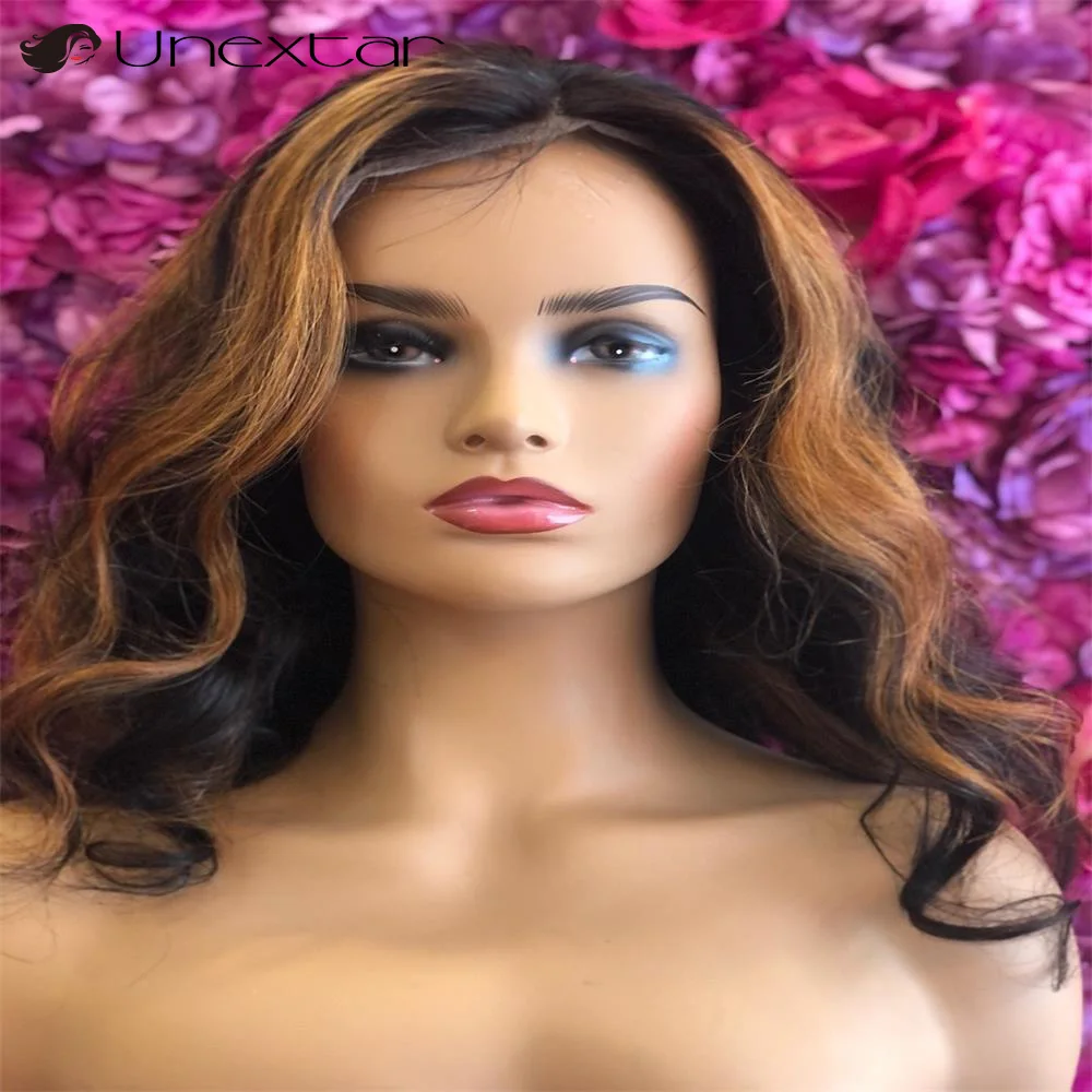 Unextar 180% Brazilian Remy Wavy human Lace Wigs For Women highlight Colored 13x4 Lace Middle Human Hair Wig
Unextar 180% Brazilian Remy Wavy human Lace Wigs For Women highlight Colored 13x4 Lace Middle Human Hair Wig