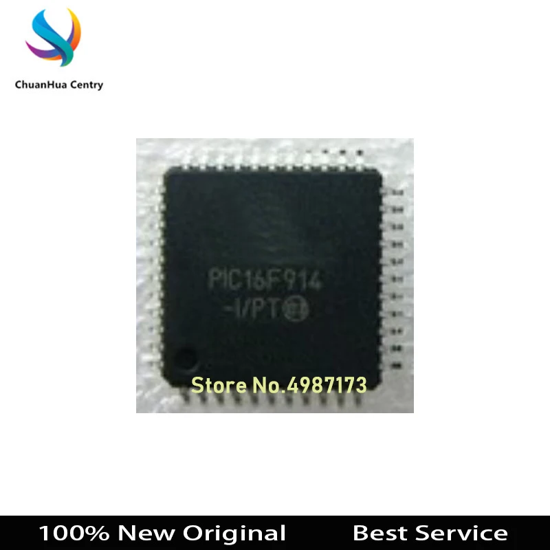 2 Pcs/lot PIC16F914-I/PT TQFP44 100% New Original PIC16F914-I/PT In Stock Bigger Discount for the more quantity 
2 Pcs/lot PIC16F914-I/PT TQFP44 100% New Original PIC16F914-I/PT In Stock Bigger Discount for the more quantity