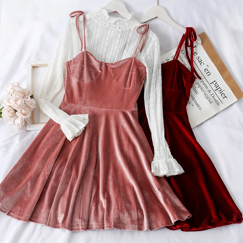 Vintage Lace Up Ladies Dress Women Solid Pleated High Waist Dress Ladies Chic Elastic Waist Casual Sleeveless Spring Dresses
Vintage Lace Up Ladies Dress Women Solid Pleated High Waist Dress Ladies Chic Elastic Waist Casual Sleeveless Spring Dresses