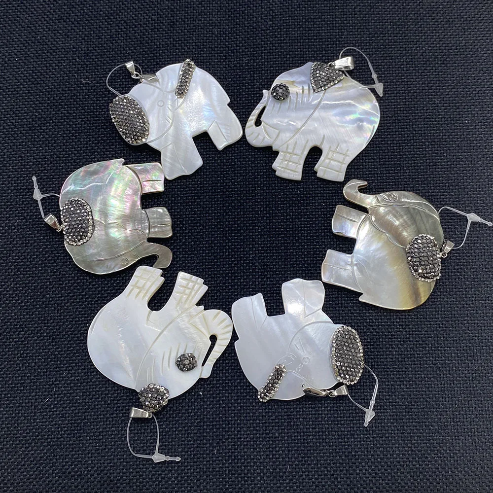 1 Piece/pack of Natural Shell Pendant Elephant-shaped Necklace Pendant Used for DIY Jewelry Making Women's Earring Accessories
1 Piece/pack of Natural Shell Pendant Elephant-shaped Necklace Pendant Used for DIY Jewelry Making Women's Earring Accessories